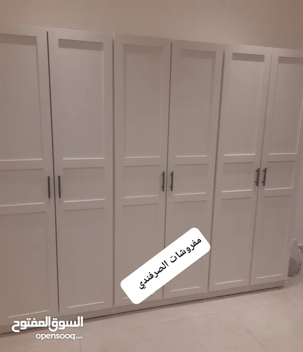 خزائن ملابس خشب لامنيت 18م الون حسب الطلب جميع المقاسات مع إمكانية تغير الون