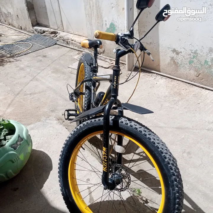 بسكليت جنط عريض للبيع جنط26