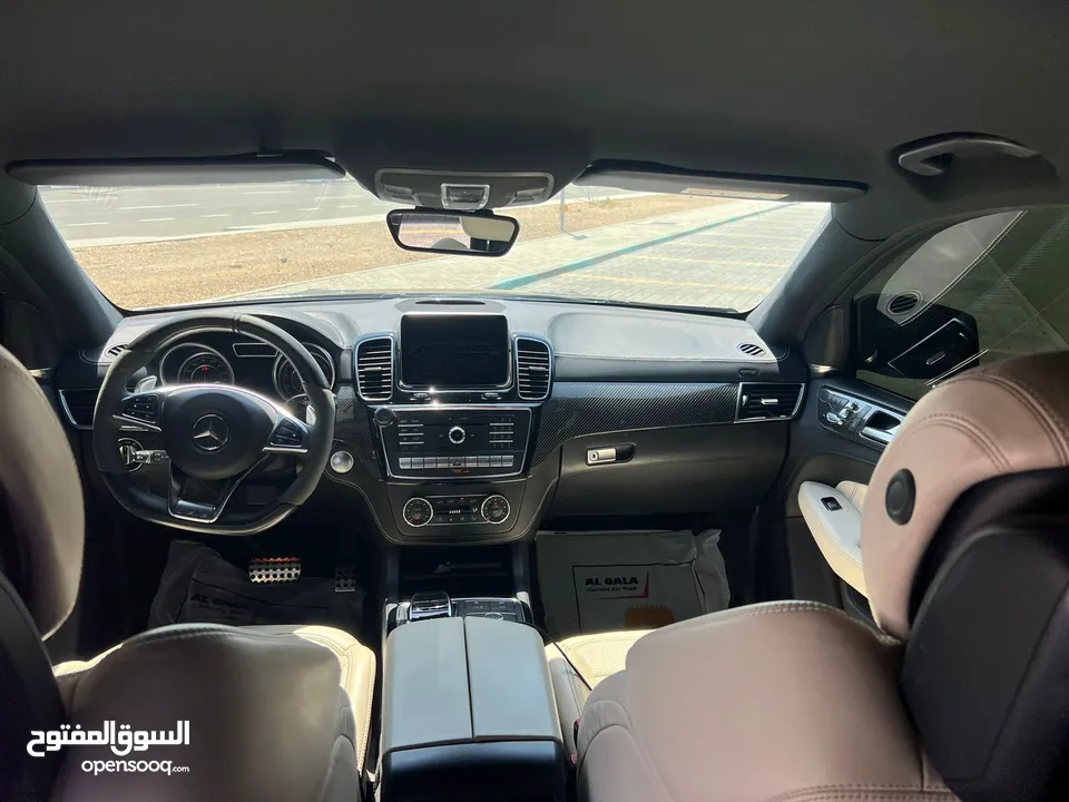 خليجي اللون الخارجي بني وومن الداخل هيليوس GLE 63s for sale