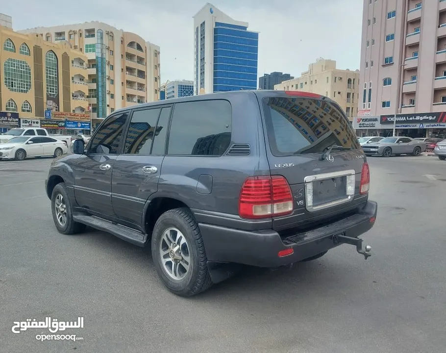 DHS 23500/= 2003 LEXUS LX470 - LX 470 - FULL OPTION مسرفس بالكامل  - بحالة ممتازة جداً