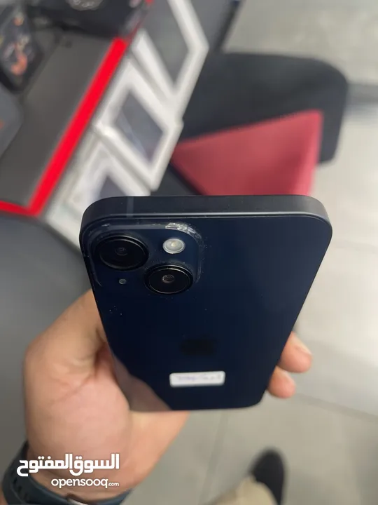 Iphone 14 256gb used 91% / ايفون 14 مستخدم  لون اسود بحالة الجديد 91٪؜