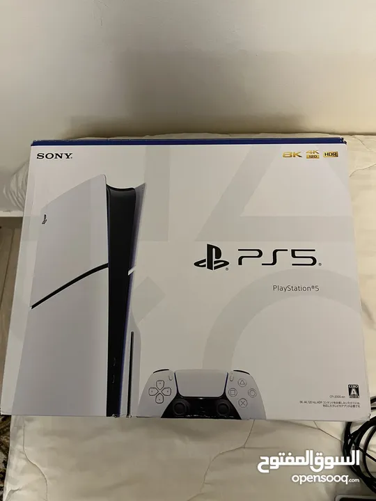 Ps5 slim cd استعمال وكالة و معو فاتورة