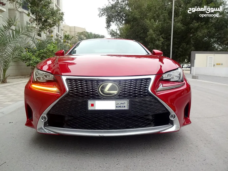 Lexus RC 350 Coupe Full Option American Spec Single Owner Zero Accident Neat Clean Car For Sale!