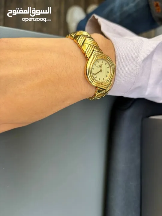 Rare-vintage LONGINES gold-plated watch, made in the 1980s