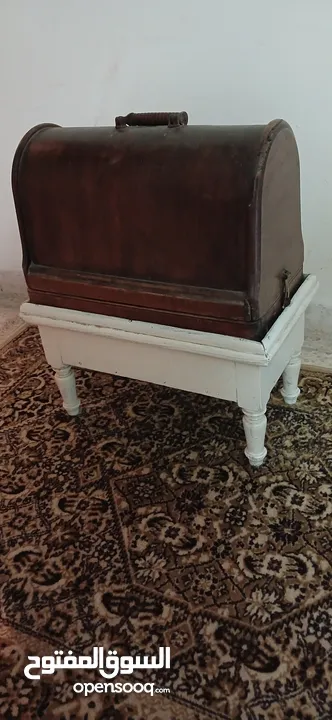 مكينة خياطة سنجر من سنة 1886 انتيك قديمة ما زالت تعمل اثرية تضيف لمسة من الأناقة والفخامة لكل مكان