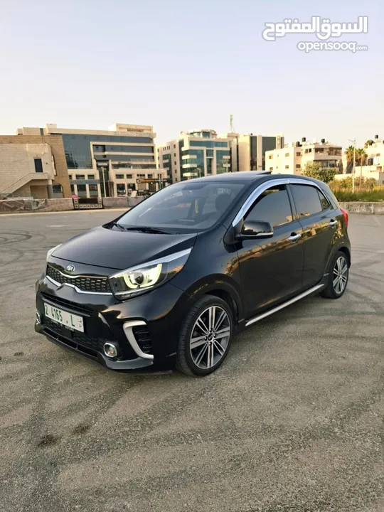 كيا مورنينج 2020 GT line  فل إضافات فتحة سقف