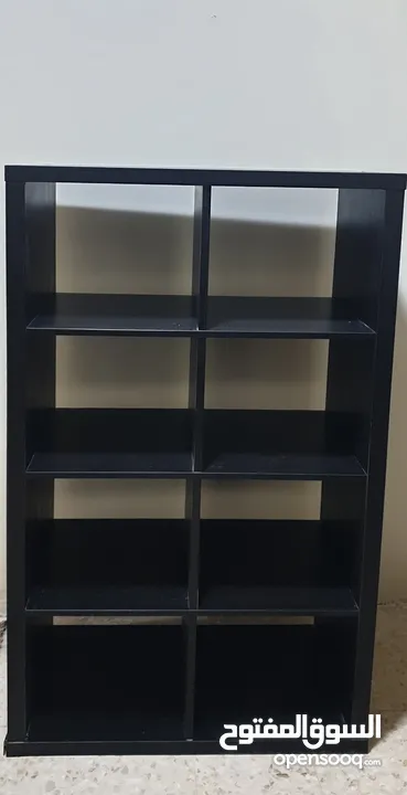 KALLAX وحدة أرفف, أسود-بني, ‎77x147 سم‏ - IKEA‏