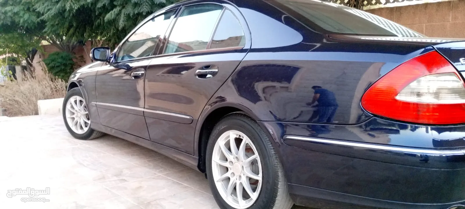 مرسيدس E200 كومبريسور بانوراما فل كامل بحاله الوكاله وارد الوكاله غرغور