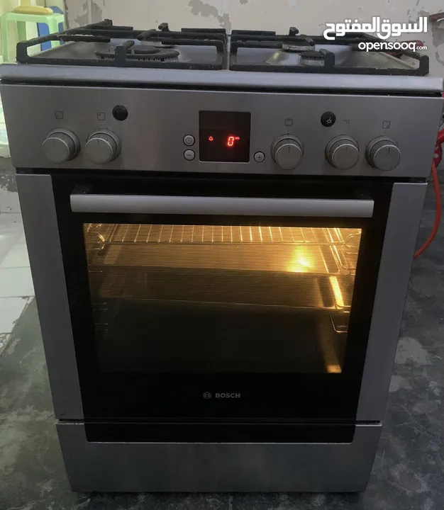 Gass stove and oven with Gass cylinder