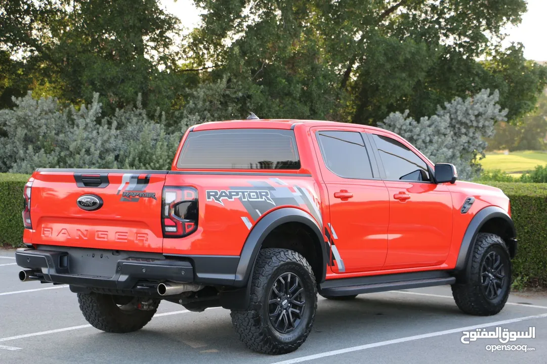 فورد رينجر رابتر خليجي 2023 (تحت الضمان) صبغ وكالة  FORD RANGER RAPTOR GCC 2023 (under warranty)