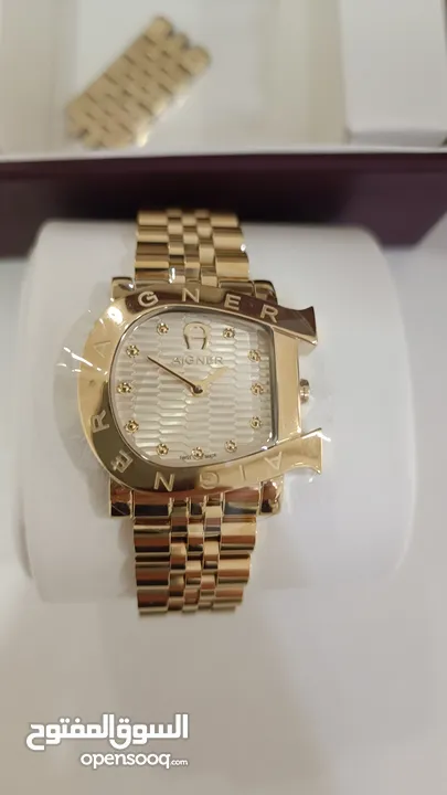 for sale gold watch Aigner brand new