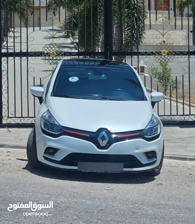 رينو كليو ترخيص 2019 بوضع ممتاز وعداد قليل