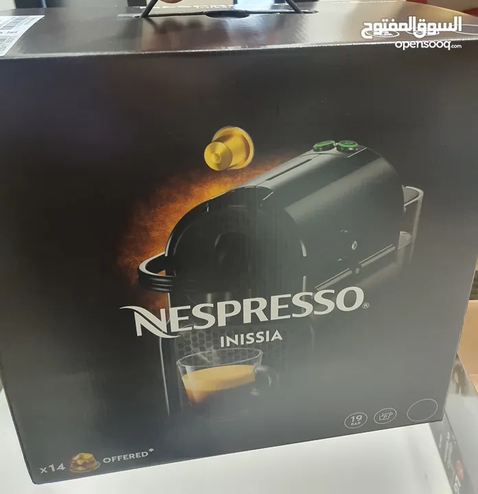 Nespresso brand new machine