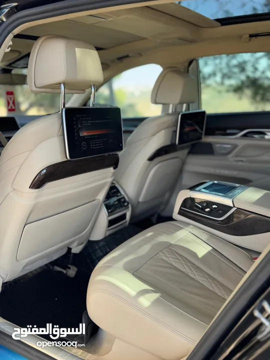 BMW 740i///2016  السيارة  فل الفل اضافات  فحص نخب نخب  بي ام دبليو