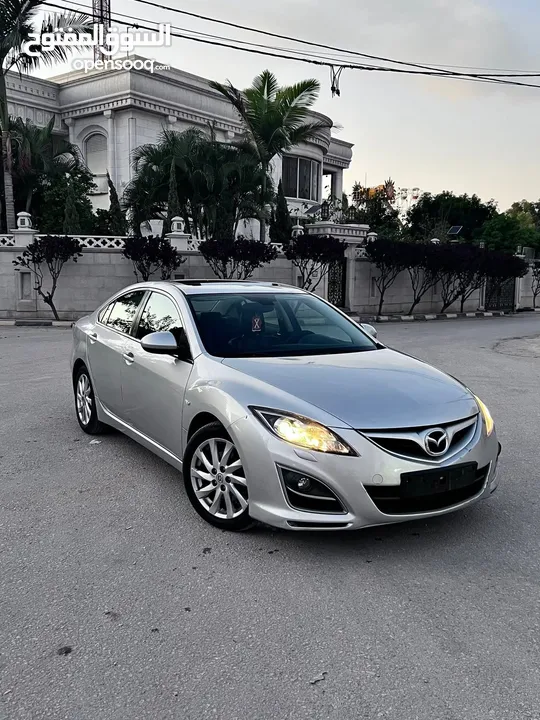 سيارة مازدا6 فل الفل اضافات فتحه سقف براايفت 2010 (Mazda 6 2010) ا