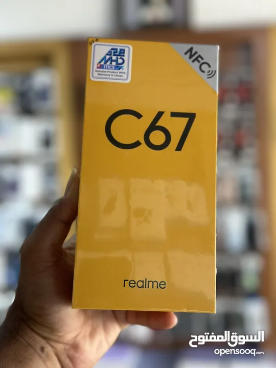 New Realme c67 8+256Gb Green