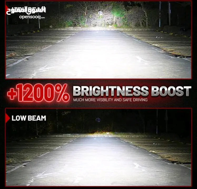 لمبات LED بقوة 160000 لومن و280 واط عالي واطي .