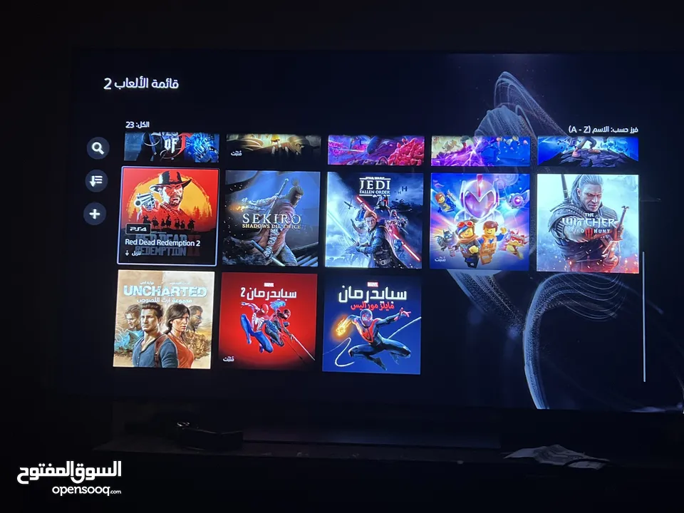 سوني 5 دجتل ( بدون سيدي) مع 23 لعبه عشكل حسابPs5 (digital) with 23 games  اقراء الوصف كامل رجاءاً