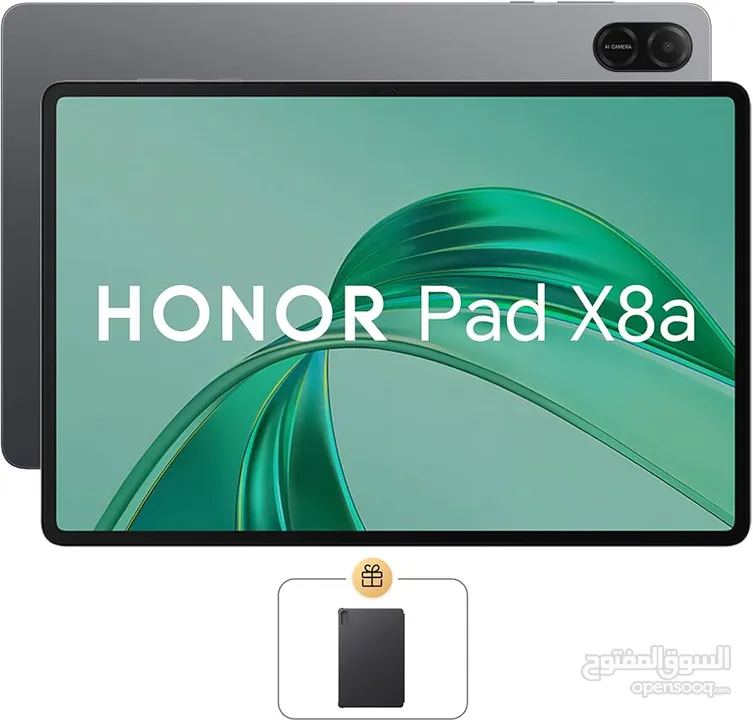 Honor Pad X8a [رام 8 جيجا + ذاكرة 128 جيجا ]    بأفضل سعر كفالة الوكيل الرسمي  +كفر ولاصق حماية هدية