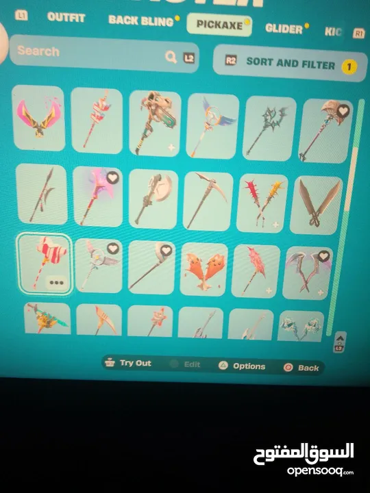 حسابات العاب بلاستيشن(فورت نايت، روكت ليق، فول جايز، بروهالا) بسعر جميل