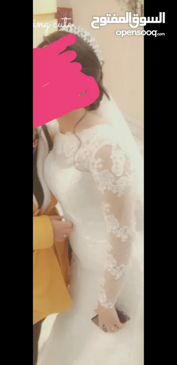 فستان زفاف استخدام شخصي ساعتين فقط