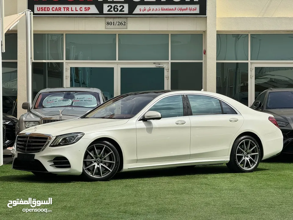 MERCEDES BENZ AMG S560 GCC 4MATIC FULL OPTION PERFECT CONDITION NO ACCIDENT PERFECT CONDITION
