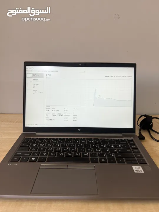 لابتوب  HP ZBOOK fire fly 14 G7 بحاله ممتازه