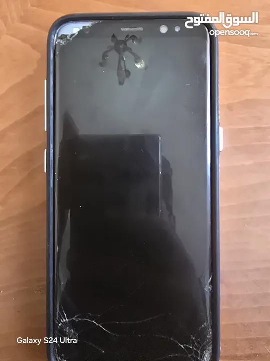 مستعمل samsung s8 ممتاز بدو شاشة