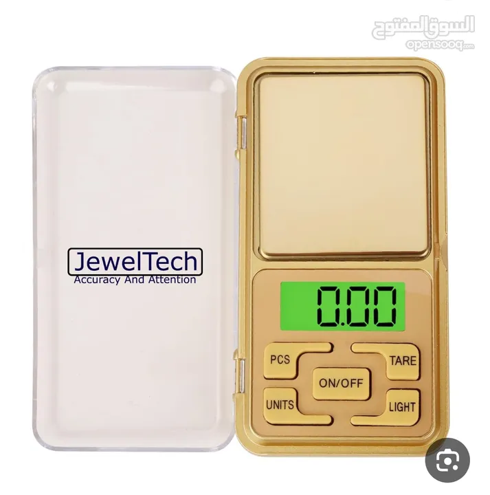 ميزان الجيب للذهب و المجوهرات الأكثر مبيعآ توفر بأحدث إصدار شكل و جودة عالية 0.0.1/500g