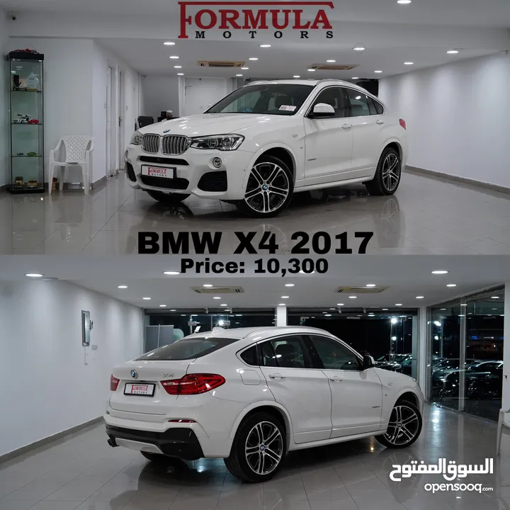 للبيع فقط BMW X4 موديل 2017 خليجي وكالة عمان مستخدم الاول صيانة الوكالة