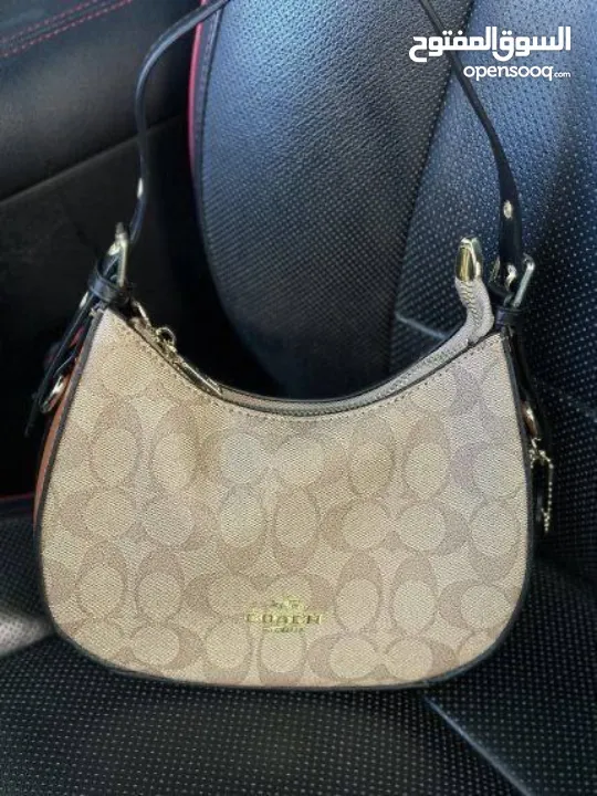 حقيبة Coach الأصلية – أناقة لا تُقاوم! بدون علبة، لكن بكامل الفخامة والتفاصيل الراقية وبخامة مميزة