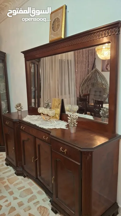 طقم سفرة خشب زان