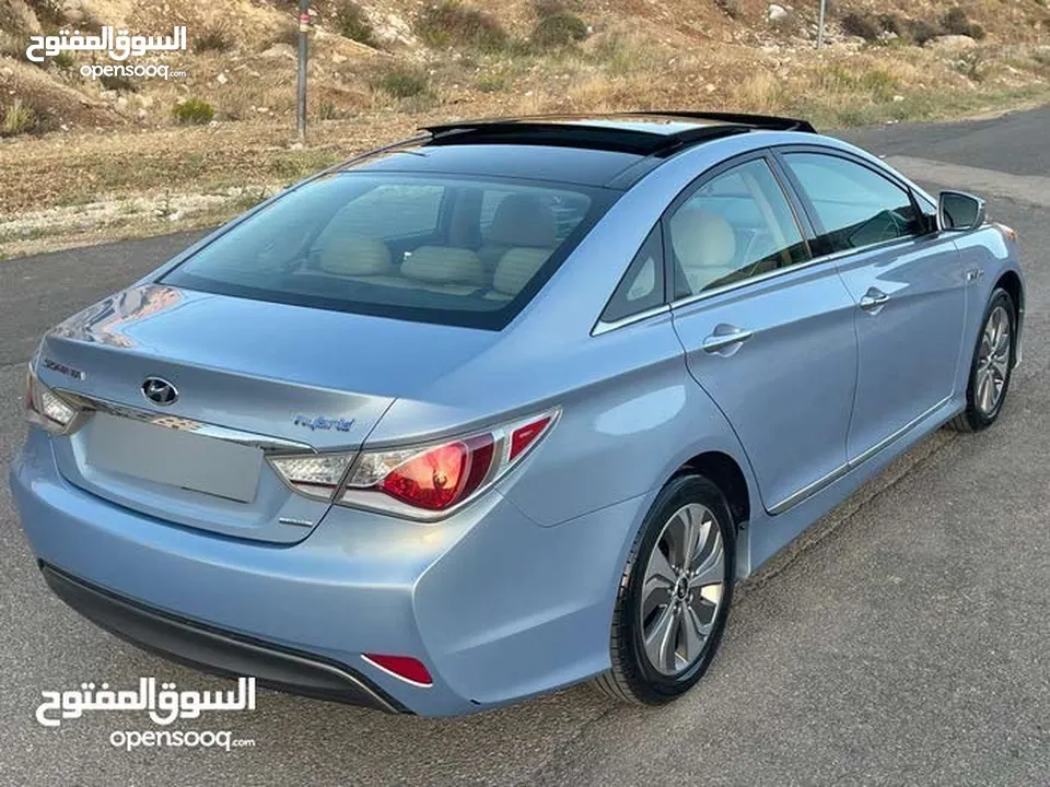 هيونداي سوناتا 2015 وارد الوكالة مالك واحد بحال الشركة أعلى صنف ممشى قليل 7 جيد