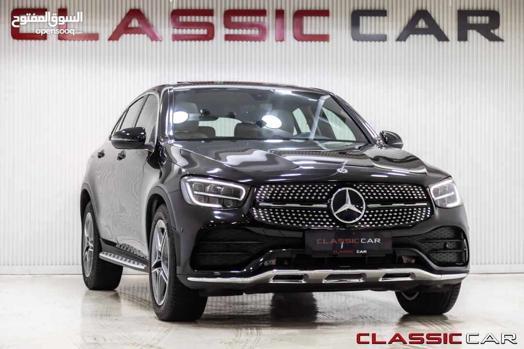 Mercedes Glc200 Mild hybrid 2020 Coupe    السيارة وارد المانيا و قطعت مسافة 55,000 كم فقط