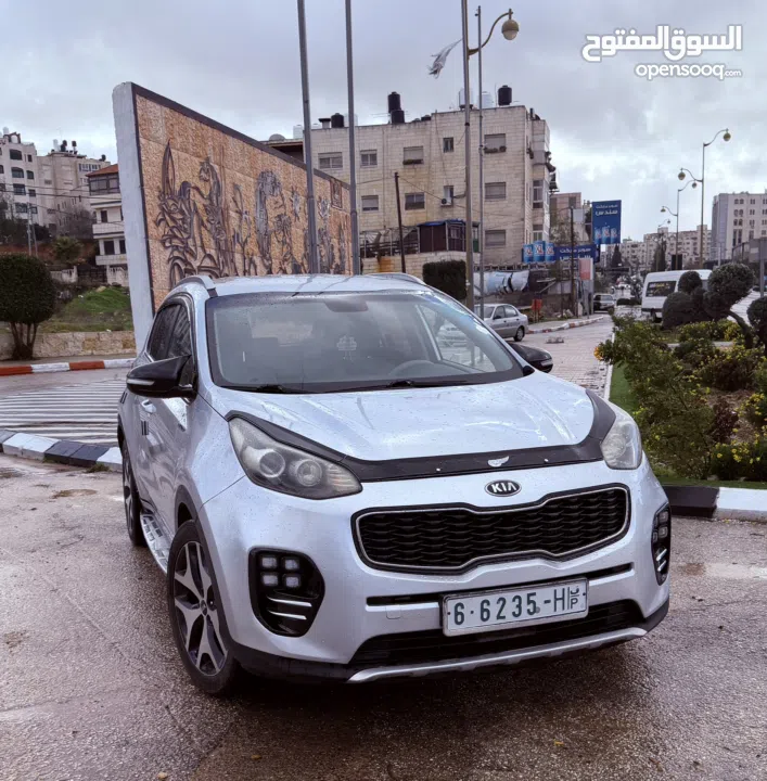كيا سبورتاج 2017 جي تي لاين 4*4 فل اضافات فحص نخب (ممتاز ) بسعر حرررق