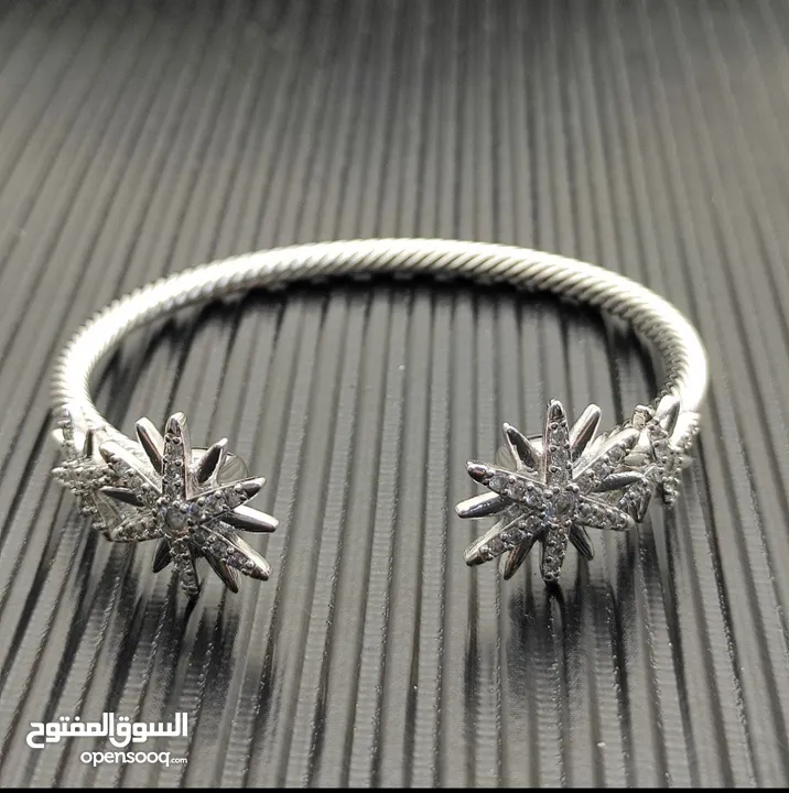 اسوارة فضة (David Yurman)