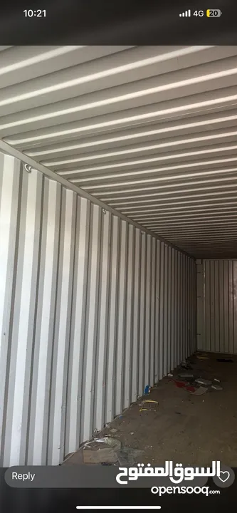 حاويات(‏container)20 +40 قدم للبيع مجمرك  وغير مجمرك و عالي وستاندر وحاويات مبردة ******************