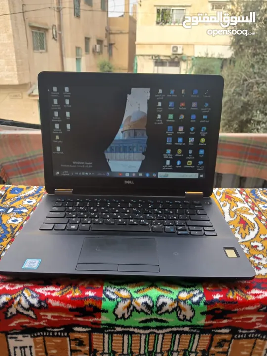 لاب توب معالج 17 جيل السادس رام 16 256 ssd وشاشة 14 انش