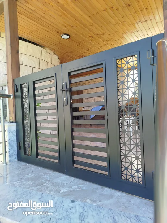 تفصيل ابواب وحراسات ودرزينات وكل شي يخص عالم الحديد