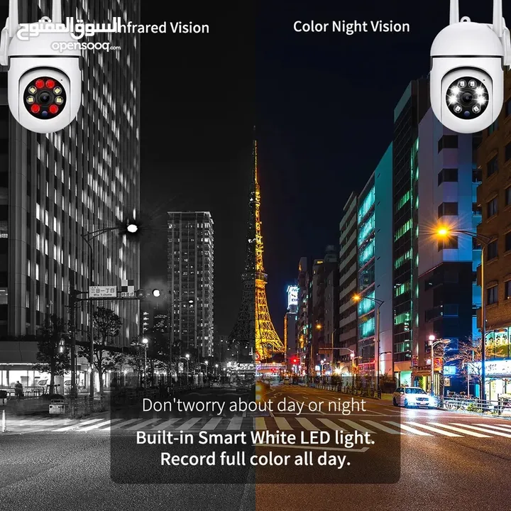 كاميرات مراقبة خارجية و داخلية  احترافية 5mp  5g  نوعية قوية جدا .