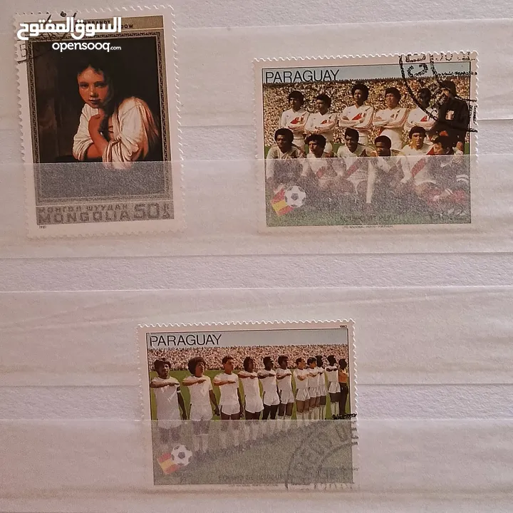 طوابع اصلية من كل بلدان العالم للبيع المستعجل الطابع ب دينار