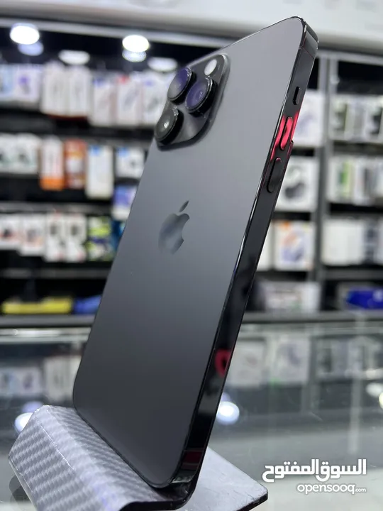 iPhone 14 Pro Max (256 GB) ايفون مستعمل 14 برو ماكس (بطارية 90٪؜) اصلية مش مرفوعة  وارد امريكي E-SIM