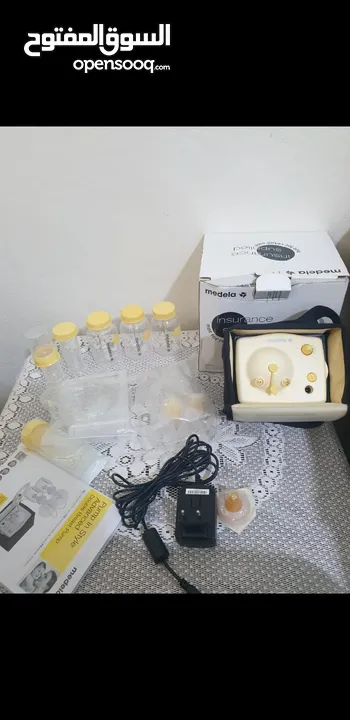 جهاز شفط حليب كهربائي مزدوج ماركة medela pump advanced
