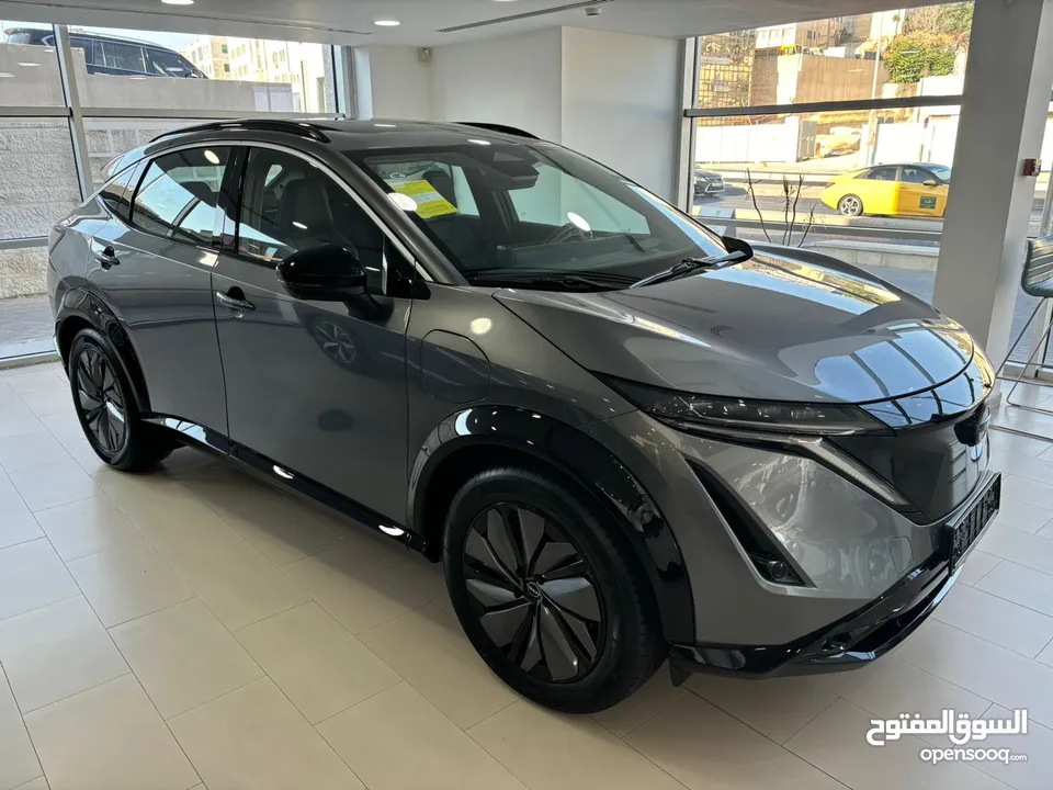NISSAN AIRYA نيسان اريا كهربائيه 2024 كفالة مجموعة بسطامي والصاحب 3 سنوات او 100000كم