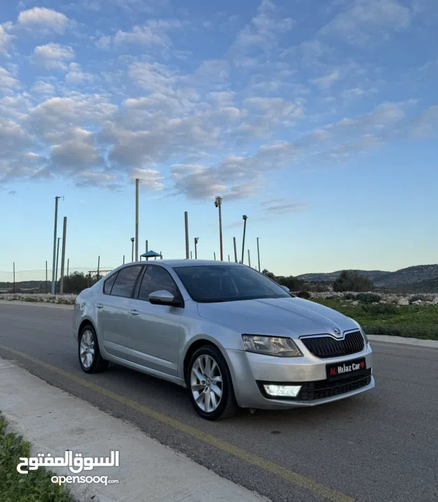 سكودا اوكتافيا 2016 اوتومات ديزل بوضع الشركة السيارة