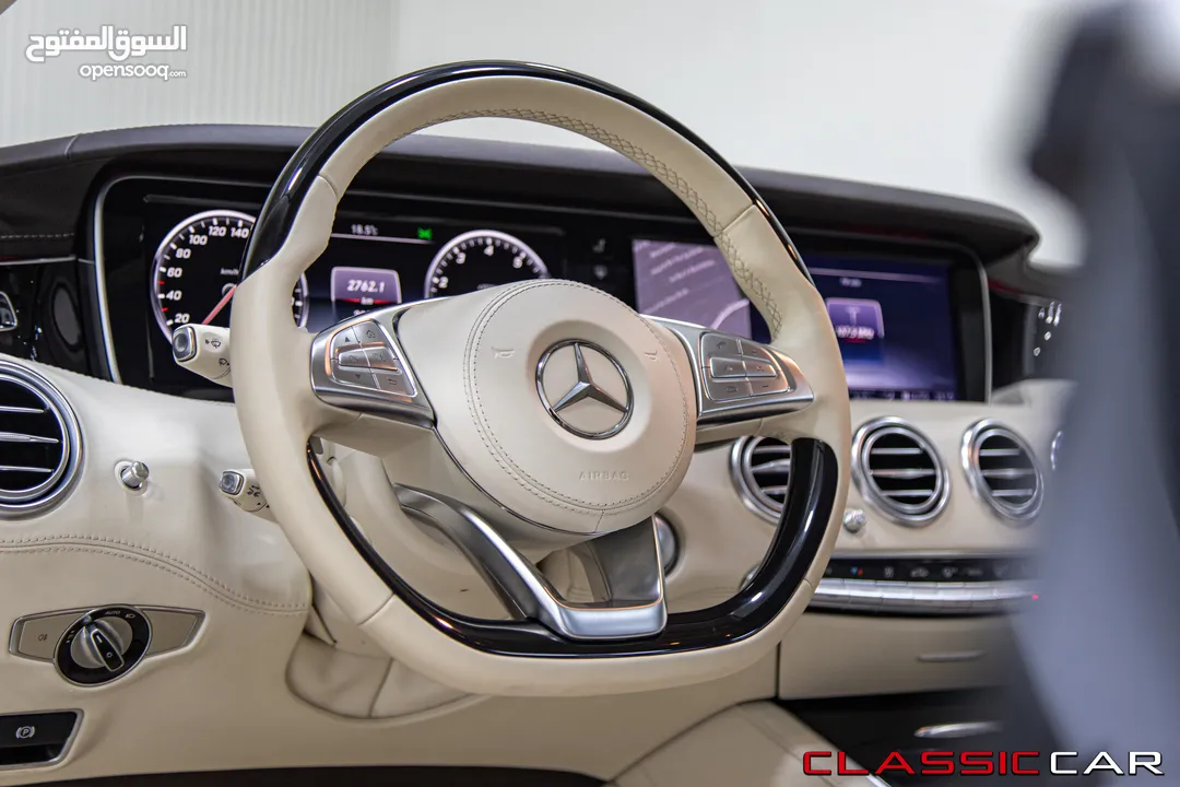 Mercedes S500 Coupe 2015 4matic   السيارة وارد الشركة و قطعت مسافة 20,000 كم فقط