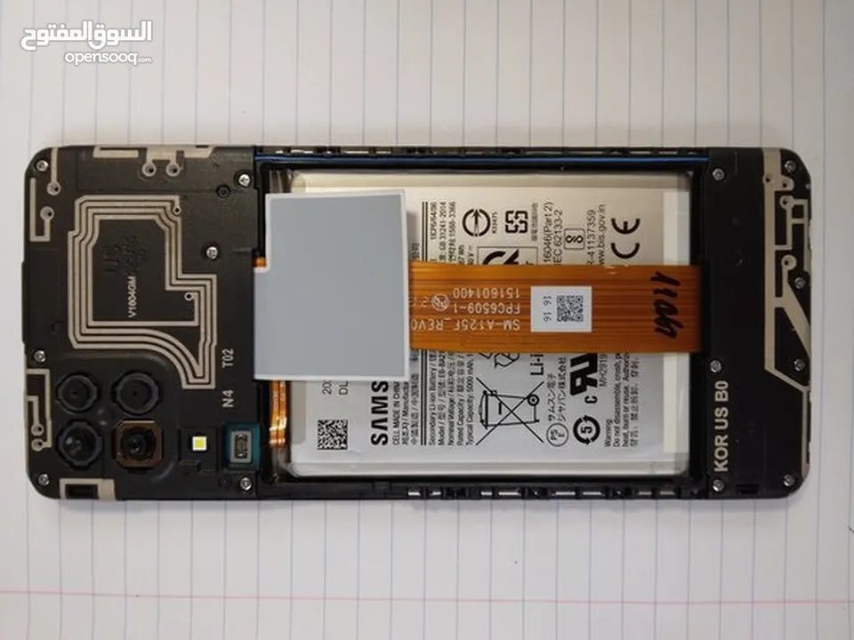 شاشة سامسونج A14 أصلية من شركة سامسونج مع فريم .  SAMSUNG A14 ORIGINAL LCD