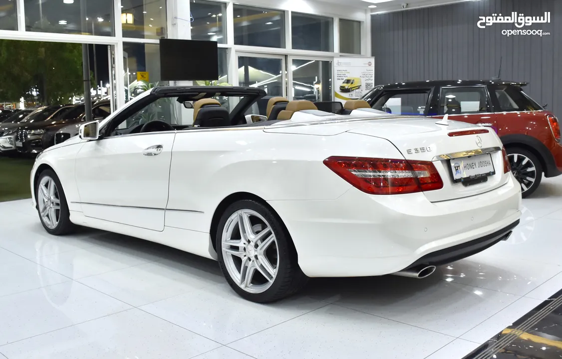 Mercedes Benz E350 Convertible ( 2013 Model ) in White Color Japanese Specs