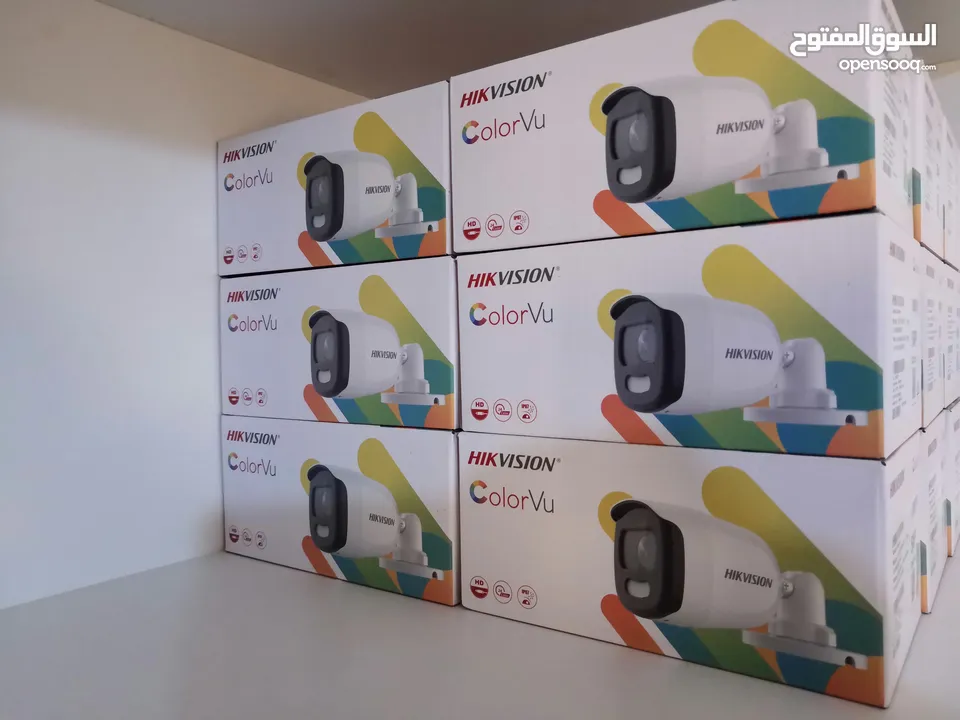 كاميرات مراقبة من HIKVISION ملونة 24 ساعة ColorVu (تصفية بضاعة)