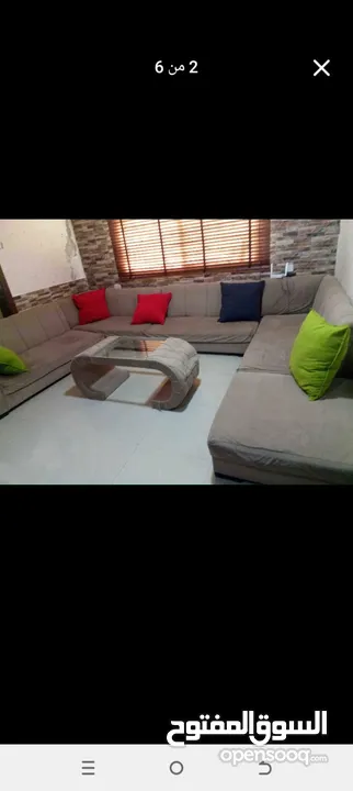 طقم كنب ضيوف و كوانر و طقم معيشة خشب سويد